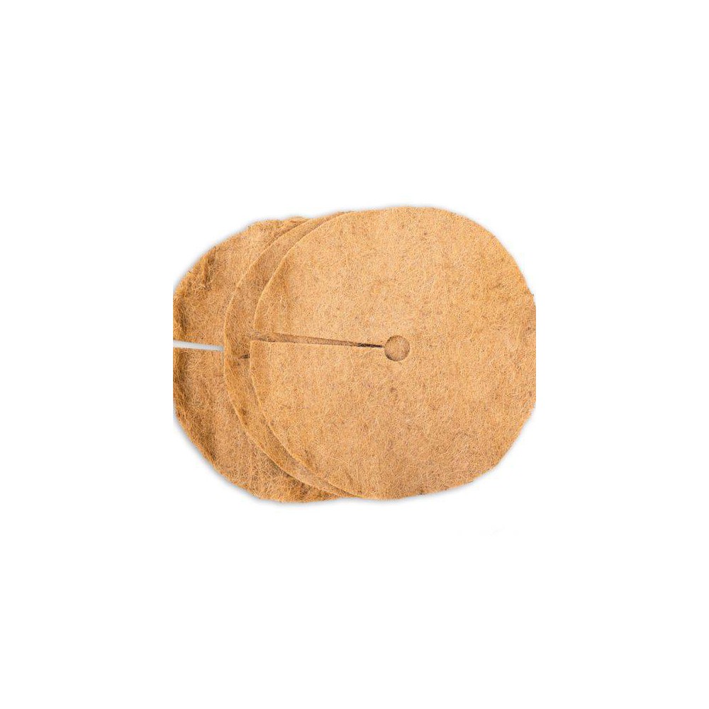 Envelor 12pk 36" Coco Coir Plant Cover Mulch Mat