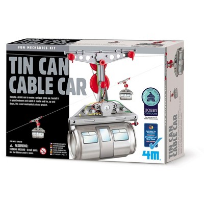 4M Tin Can Cable Car STEM Kit
