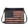 MKF Collection Madeline Printed Flag Vegan Leather Crossbody Bag by Mia K - 2 of 4