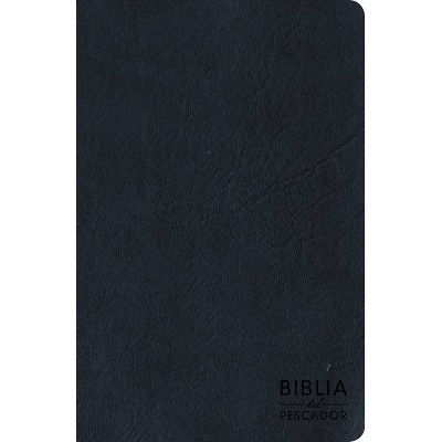 Rvr 1960 Biblia del Pescador Letra Grande, Azul Símil Piel - by  Luis Ángel Díaz-Pabón (Leather Bound)