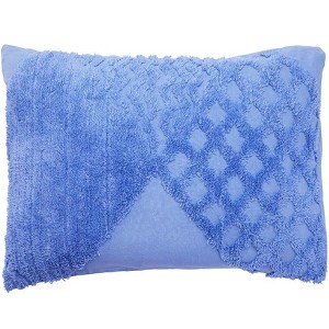 The Lakeside Collection Spring Chenille Bedspread Ensembles - Sham Lavender Luster 1 Pieces - 1 of 2