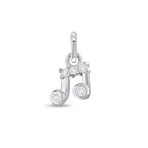 Girls' Hobby & Sports Sterling Silver Charms - In Season Jewelry - 1 of 4