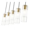 Alton 5-Light Linear Chandelier - Modern Steel Design for Kitchen & Dining Room - 2 of 4