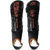 Vizari Malaga Soccer Shin Guards - Breathable & Lightweight Soccer Shin Pads with Ankle Protection - Reduces Shocks & Injuries - Adults, Youth & Kids Soccer Shin Guards with Non-Slip Adjustable Strap - 3 of 4