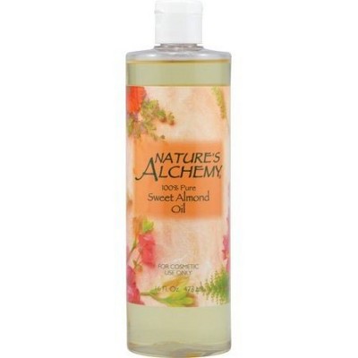 Carrier Oil Sweet Almond by Nature's Alchemy  -  16 oz Oil