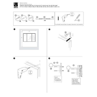 Ella Nickel Adjustable Modern Curtain Rod 72'' to 144''