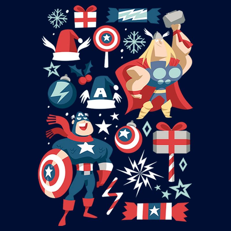 Boy's Husky Marvel Christmas Festive Hero Icons, 2 of 4