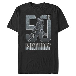 Men's Marvel Black Panther 50th Birthday T-Shirt - 1 of 4