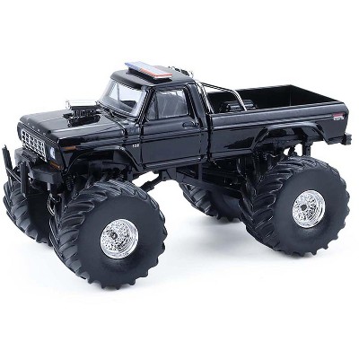 1979 Ford F-250 Monster Truck "Shelby Township Police, Michigan" Black 1/64 Scale Diecast Model Cars by Greenlight
