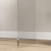 21inLong Rectangle All Acrylic 15mm Thick Waterfall Coffee Table, Clear - 4 of 4