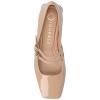 Journee Women's Gredah Medium and Wide Width Mary Jane Dress Flats - 4 of 4