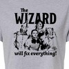 Women's - Wizard of Oz - The Wizard Will Fix Everything Cropped Graphic T-Shirt - 2 of 4