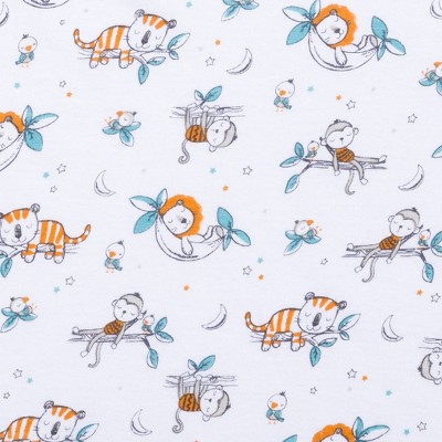 Trend Lab Fitted Crib Sheet - Safari Nap