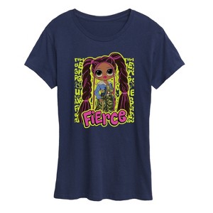 Women's - LOL Surprise! - Fierce Graffiti Short Sleeve Graphic T-Shirt - 1 of 4