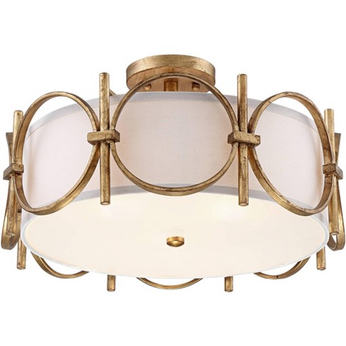 Mid century modern flush mount 2024 ceiling light