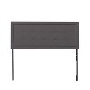 Gulches Full Size Upholstered Headboard - Adjustable Height, Linen Fabric, Sturdy Metal Frame Fits Standard Bed Frames/Platforms - 2 of 4