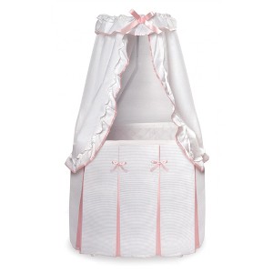 Badger Basket Majesty Baby Bassinet with Canopy. - 1 of 4