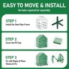Generic 56×56×78Inch Walk-in Greenhouse, Heavy Duty Small Plant House - 2 of 4