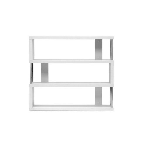 38 5 Barnes Three Shelf Modern, White 3 Shelf Bookcase Target