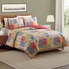 Modern Heirloom Farmhouse Floral Quilts - 3 of 4