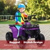 12V Kids Ride On Electric ATV, Ride Car Toy with Bluetooth Audio - 2 of 4