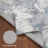 Washable Soft Floral Area Rug - Non-Slip Low Pile Carpet for Living Room, Bedroom, Dining Room, Kitchen, Nursery, Stain-Resistant - 4 of 4