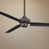 54" Minka Aire Steal Gun Metal Ceiling Fan with Wall Control - 2 of 4