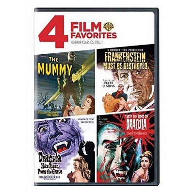 4 Film Favorites: Horror Classics: Volume 1 (dvd) : Target