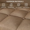 44.5 Inch Small Modern Loveseat Sofa Couch with Storage Under Seat Cushion - 2 of 4