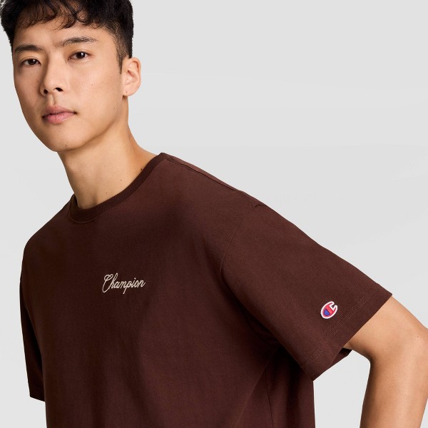 Camiseta gráfica Champion "Champion Athletic Wear" para hombre - Chicory Coffee 5