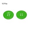 Unique Bargains Resin Snap Fastener Round Flat 4-Hole Sewing Buttons 10 Pcs - 3 of 4