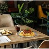 LunaLulinlk 6 Pieces 9 Inch Stainless Steel Dinner Plates, Reusable Brushed Metal Dinner Plates, Metal Dinner Dishes - 4 of 4