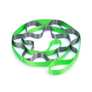 Toyzone World Green Gray Stretching Yoga Strap - 1 of 3