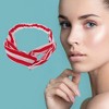 Unique Bargains Women's Fashion Stripe Pattern Cross Elastic Hairband 1 Pc - 3 of 4