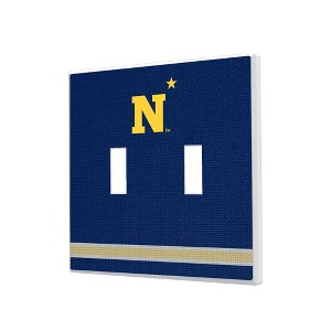 NCAA AAC Universities Stripe Hidden-Screw Light Switch Plate for Double Toggle - 1 of 4
