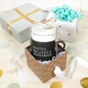 Pavilion Gift Company - Retirement - Stacking Mug and Candle Set 100% Soy Wax Scent: Tranquility - Flame Candles - 3 of 4