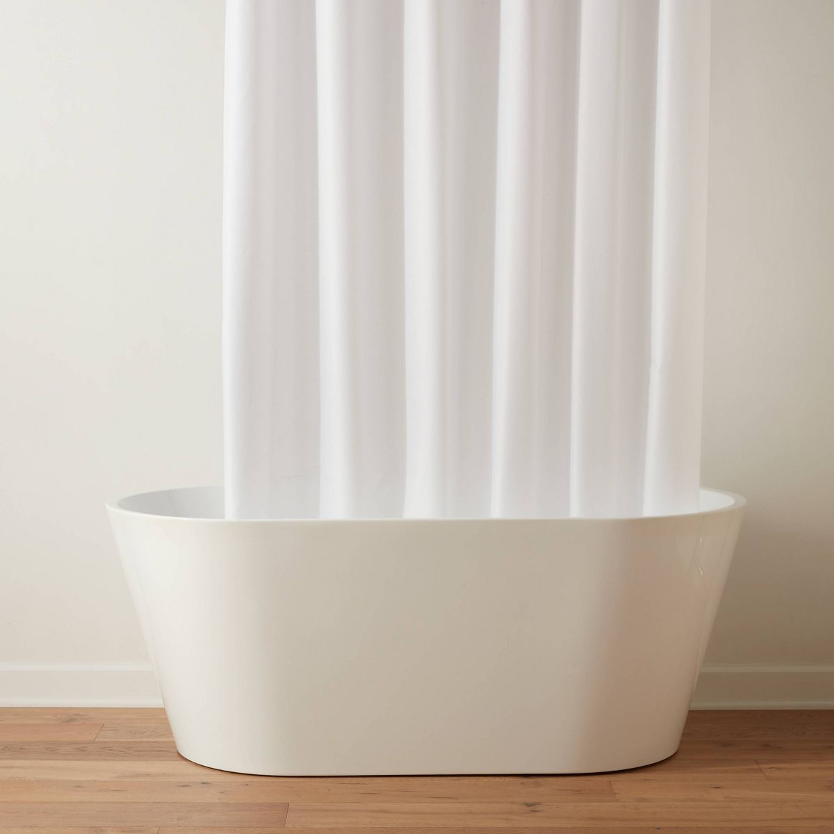 71"x71" RPET Fabric Mid Weight Shower Liner - Threshold™