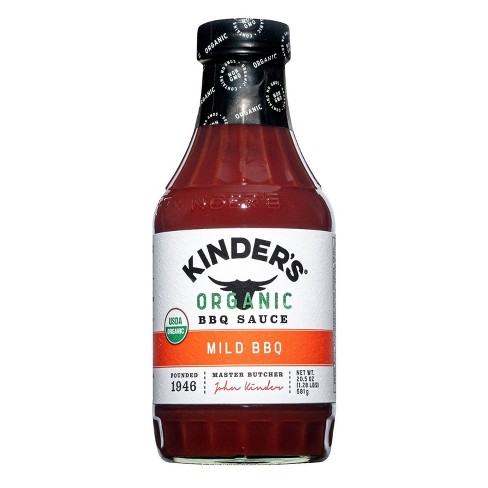 Kinder's Organic Mild BBQ Sauce - 20.5oz - image 1 of 3
