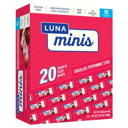 Luna Chocolate Peppermint Stick Minis - 16/2oz/20pk - image 1 of 4