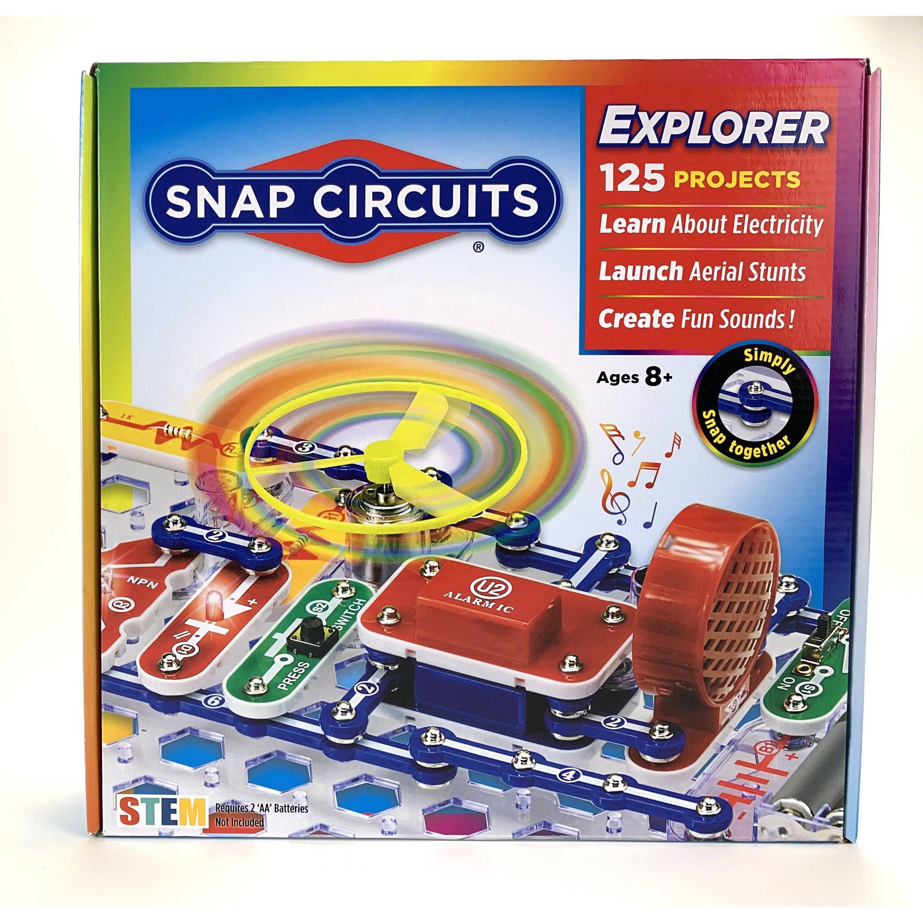 Snap Circuits Skill Builder Explorer Science Kit: Educational Memory & Motor Skills for 2nd Grade Kids