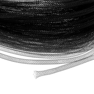 Unique Bargains Elastic Fabric Durable Mesh Tubing Multipurpose Use Waterproof Mesh Tube Ribbon 1 Pc - 1 of 4