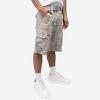 RAW X Men's Belted 12.5" Inseam Cargo Shorts,Plaid Shorts,Camo Shorts - 3 of 4