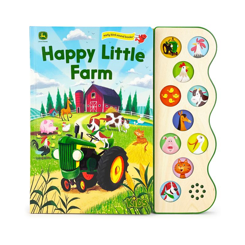 John Deere Kids Happy Little Farm - by  Jack Redwing (Board Book), 1 of 2