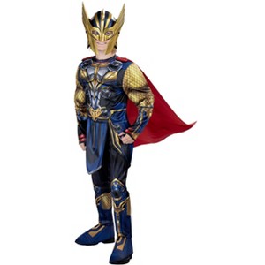 HalloweenCostumes.com Thor: Love and Thunder Thor Qualux Kid's Costume - 1 of 4