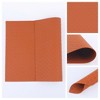 REGALWOVEN Leather Waterproof Wrinkle-resistant Non-slip Placemats 17 x 12 Inch 6 Pcs - 2 of 4