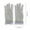 Unique Bargains Women's Leopard Sunblock Mittens 1 Pair - 3 of 4