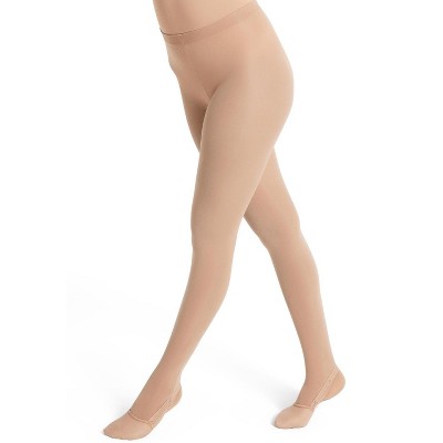 Photo 1 of Capezio Women's Ultra Soft Self Knit Waistband Transition Tight