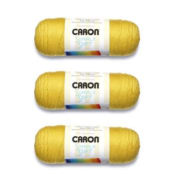 Caron Simply Soft Yarn - Super Duper Yellow