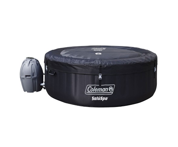 Coleman Saluspa 71 X 26" Inflatable Spa 4-Person Hot Tub W/ 3 Filter Cartridges