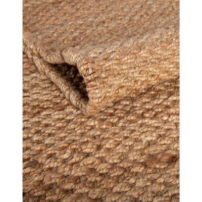 Handwoven Brown Jute Indoor Table Runner